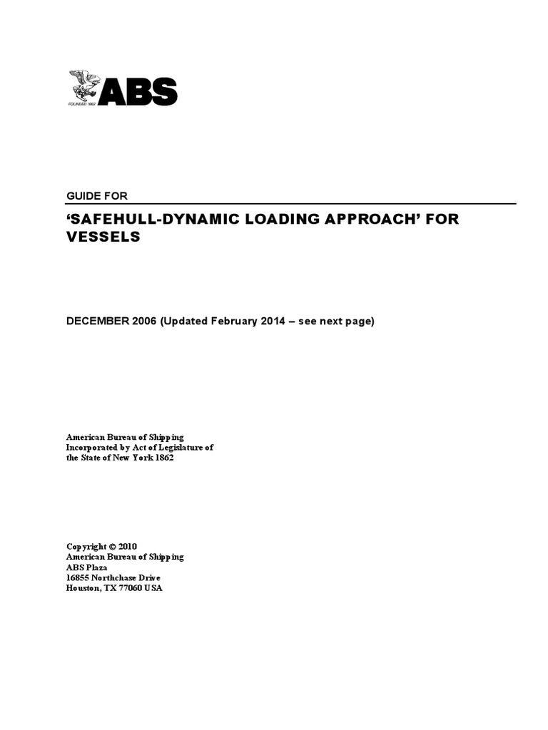 DLA-Vessels Guide E-Feb14 PDF | PDF | Bending | Ships