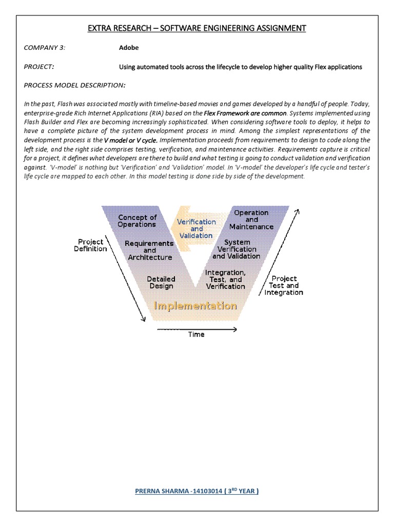 Adobe Flex Development with V-Model | PDF | Apache Flex | Systems ...