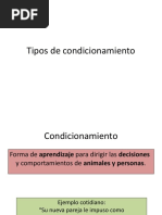 Tipos de Condicionamiento