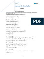 Proposta de Teste Intermédio 2 Porto Editora Resoluçao