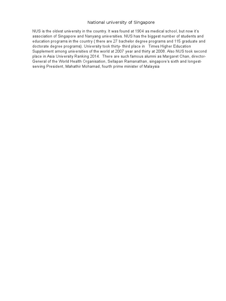 National University of Singapore | PDF