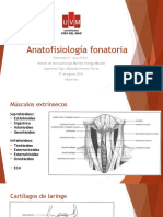 Anatofisiología fonatoria 