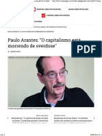 Caros Amigos - Paulo Arantes_ _O Capitalismo Está Morrendo de Overdose