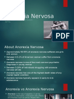 Anorexia Nervosa: by Darielle Rairdan and Mason Wittal
