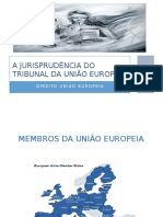 A Jurisprudência Do Tribunal Da União Europeia