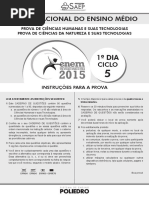 ENEM 2015 - Ciclo 5 Gabarito
