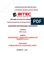 Roman Hidalgo Alexandra Rossy - Informe de Practicas PDF