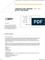 Smooth Bore Stainless Steel Braided PTFE Hose - STW_STB “True-Bore” _ Parker NA