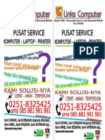 Brosur Service Komputer