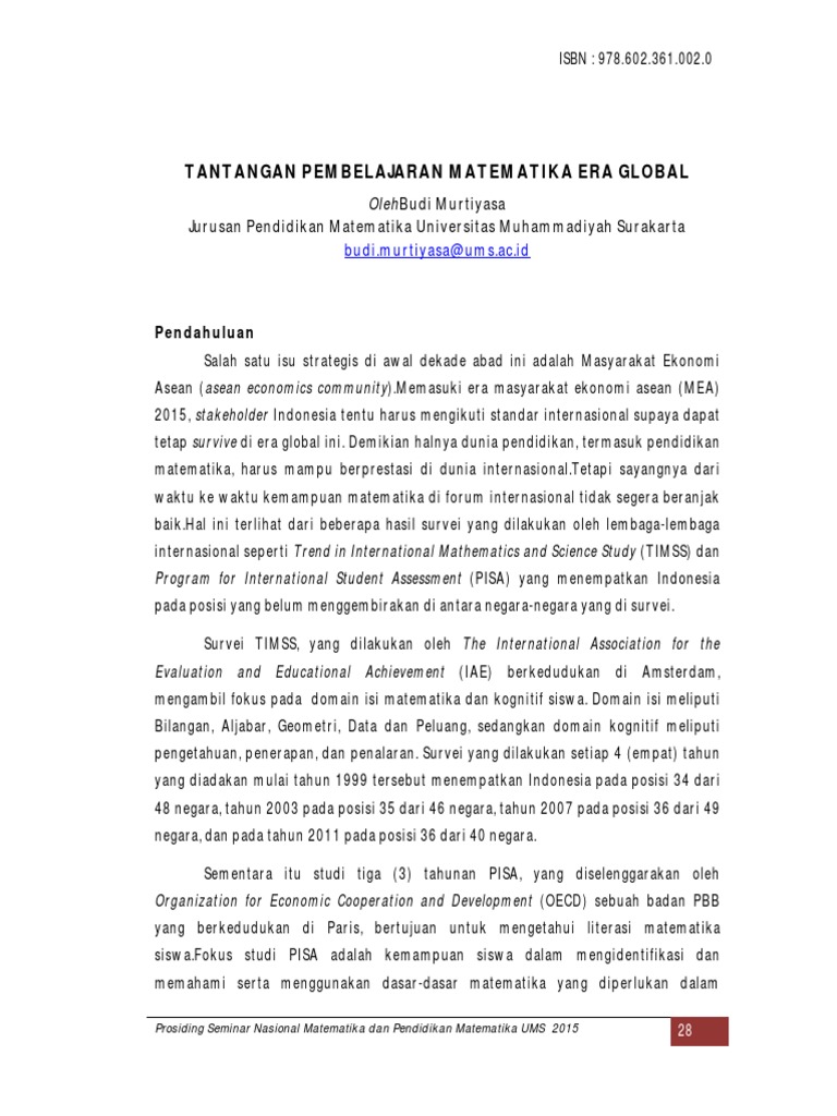 Jurnal Matematika pdf