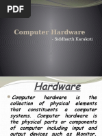 COmputer hardware