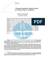 ART4 SekarMayang-Bukti Empiris Pengaruh Spesialisasi Industri Auditor Terhadap Earnings Response Coefficient'