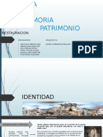 Identidad, Memoria, Patrimonio