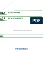 6 - 1 - 2 Law of Sines and Cosines PDF