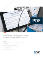Data Driven Analytics Journey in HealthCare and LifeSciences
