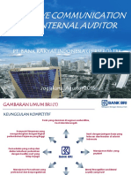 Internal Audit Communication BRI