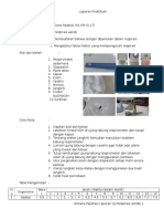 Laporan Praktikum Uji Respirasi Aerob