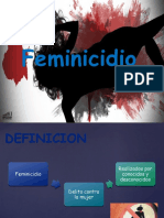 Feminicidio