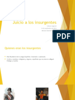 Juicio A Los Insurgentes