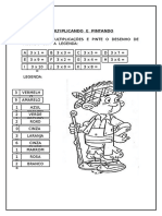 Multiplicando e Pintando