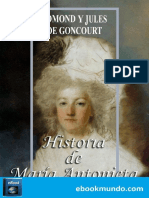 La historia de María Antonieta según los hermanos Goncourt
