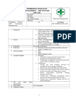 Sop Pemberian Makanan Pendamping - Air Susu Ibu (Mp-Asi)