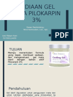 Pilokarpin HCL 3% Gel Ismi (Bu Yenni)