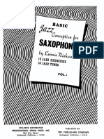 Lennie Niehaus - Jazz Conception For Saxophone 1 - Beginner.pdf