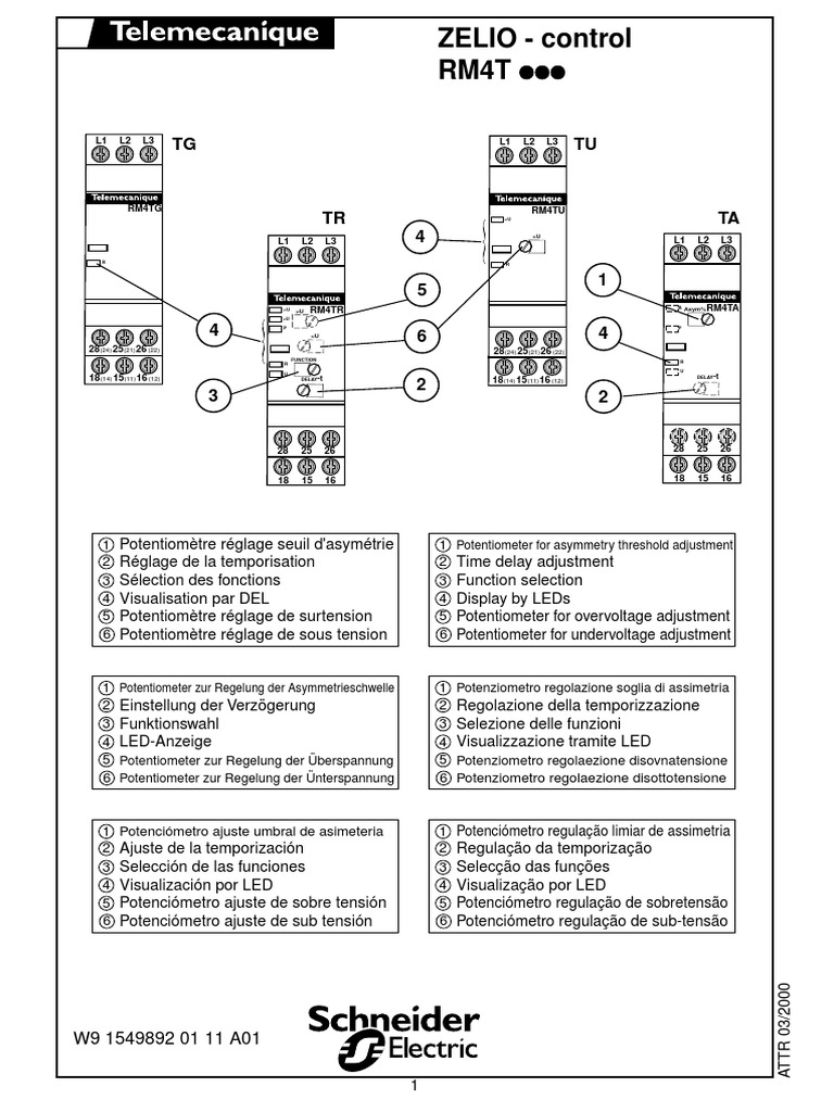 RM4TG20 PDF PDF Électromagnétisme Électrotechnique