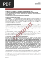 Download Natural Resources and Environmental Law REVIEWER_cabuhat by Milea Kim Karla Cabuhat SN324756547 doc pdf
