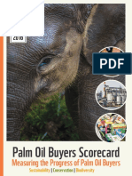 WWF Palm Oil Scorecard 2016