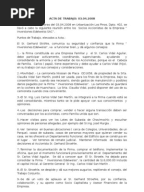 ACTA ADMINISTRATIVA