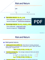 WK - 4 - Risk Return and CAPM PDF