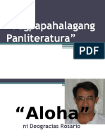 Pagpapahalagang Panliteratura