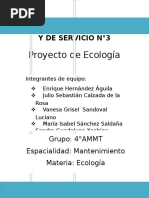 Proyecto de Ecologia