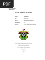 Download Laporan Praktikum Analisis Kebutuhan Air Tanaman by Fatmaa SN324764830 doc pdf