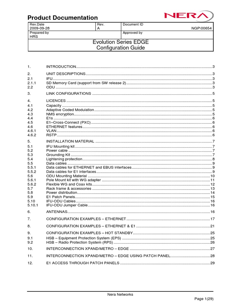 EDGE Configuration Guide Rev A | PDF | Digital Technology | Electronics
