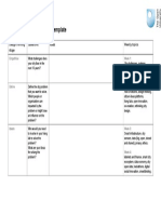 Smart Cities Project Ideas Template: Design Thinking Stages