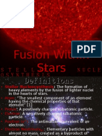 Jack Oughton - Fusion Within Stars / Stellar Nucleosynthesis