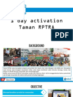 Proposal Activation RPTRA