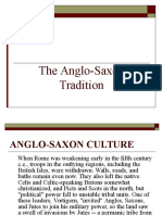 The Anglo-Saxon Tradition