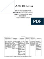 Planejamento de aulas de empreendedorismo