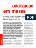 Personalização em Massa