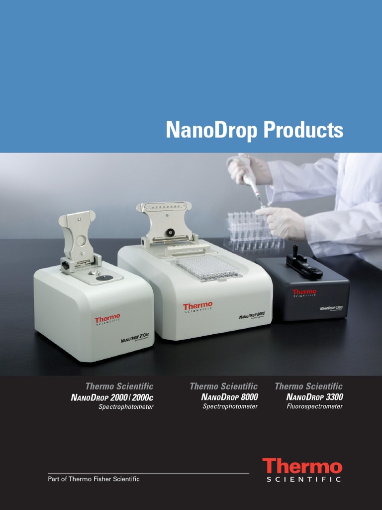 2. NanoDrop 2000 Spectrophotometry Light Emitting Diode