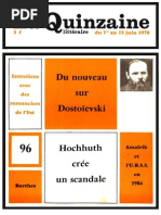 Download Quinzaine littraire 96 juin 1970 by thanatonaute SN32478399 doc pdf