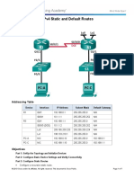 Download 6225 Lab - Configuring IPv4 Static and Default Routes by dojie SN324785619 doc pdf