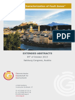 Characterization of Fault Zones