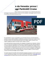 Parcheggio al porto di Venezia