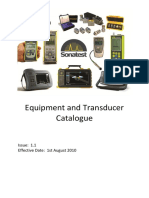 Sonatest Equipment Catalogue