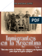 Libro Immigrantes I Los Italianos de Antonia Alcira Cufré